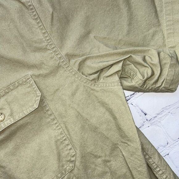 nwot Men’s Large Reg LL Bean Traditional Fit Cotton Button Up Shirt - Picture 3 of 8